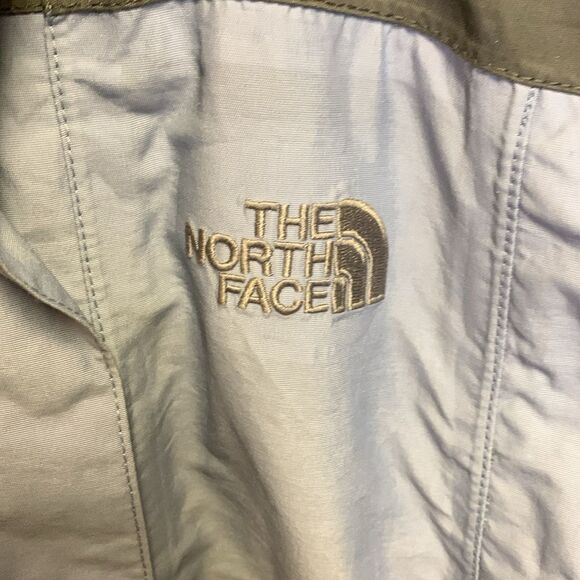 The North Face Light Blue Gray Hooded Shell Parka Jacket Size Medium - Picture 4 of 16